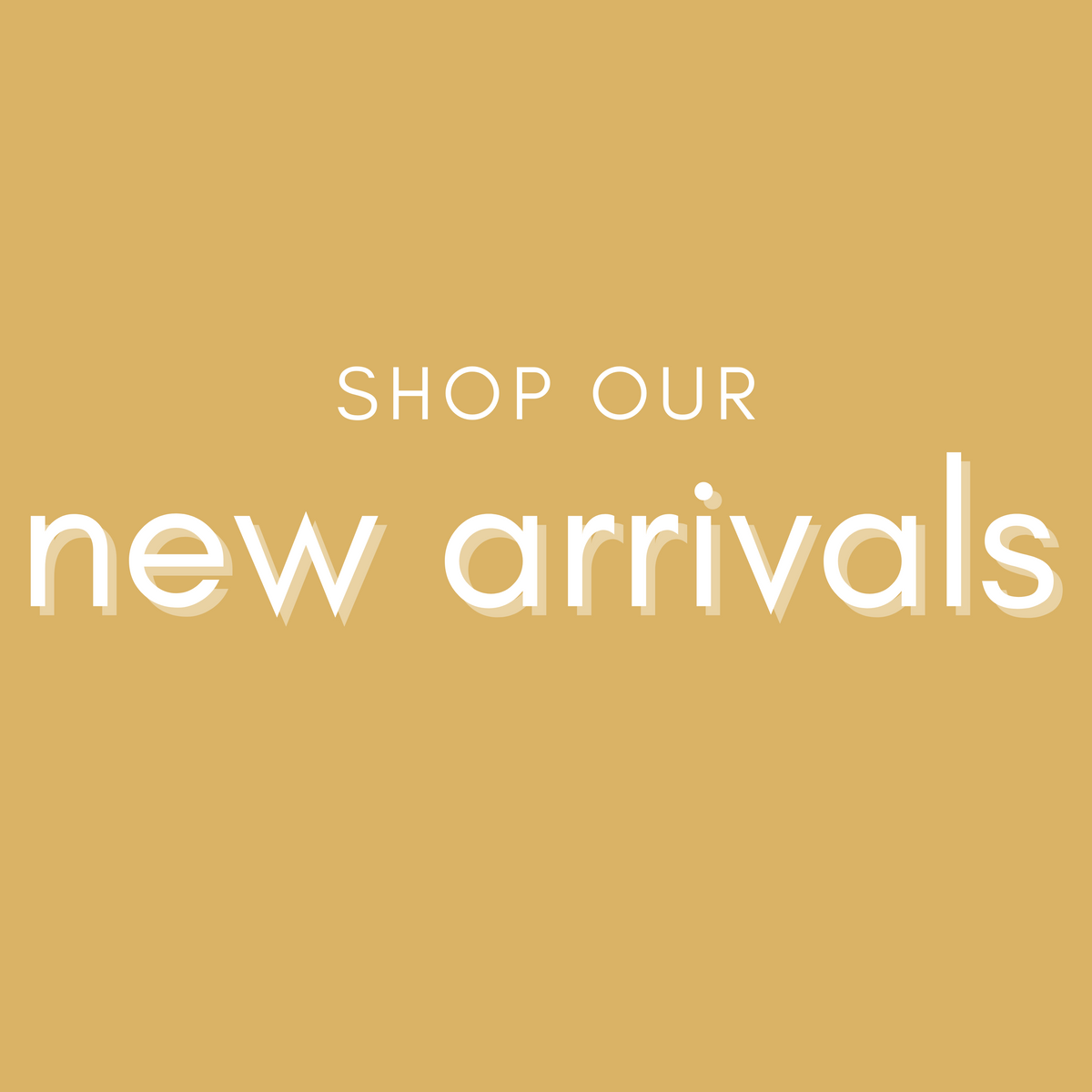 Shop Our Newest Arrivals —