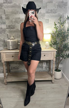 Load image into Gallery viewer, Tie Back Black Romper