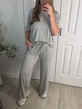 Load image into Gallery viewer, Liberty Lane Top &amp; Pants Set Heather Grey
