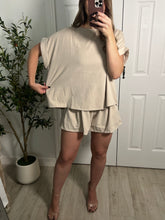 Load image into Gallery viewer, Nudist Top &amp; Shorts Set
