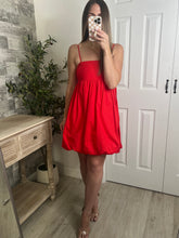 Load image into Gallery viewer, Bubbly Affair Mini Dress Red
