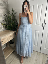 Load image into Gallery viewer, Dainty Blue Maxi Dress
