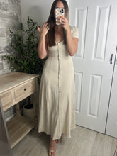 Load image into Gallery viewer, Fancy You Maxi Dress Beige

