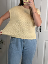 Load image into Gallery viewer, Butter Yellow Breeze Knit Top
