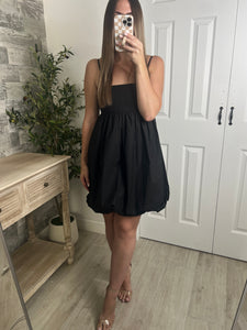 Bubbly Affair Mini Dress Black