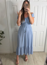 Load image into Gallery viewer, Celeste Dress Blue
