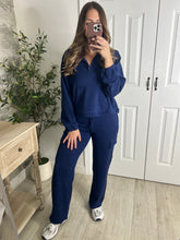 Load image into Gallery viewer, Cloud Comfot Top &amp; Pants Loungewear Set
