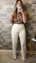 Load image into Gallery viewer, RESTOCK Risen High Waisted White Jeans
