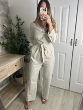 Load image into Gallery viewer, Sarah Biege Code Jumpsuit
