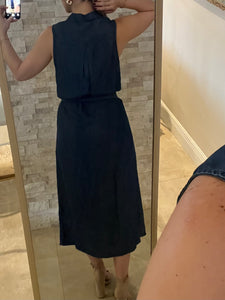 Denim Dreams Blue Midi Dress
