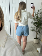 Load image into Gallery viewer, Isla Denim V Neck Top

