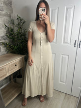 Load image into Gallery viewer, Fancy You Maxi Dress Beige
