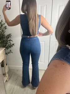 RESTOCK Mamma Mia Denim Top