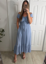 Load image into Gallery viewer, Celeste Dress Blue

