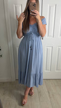 Load image into Gallery viewer, Celeste Dress Blue
