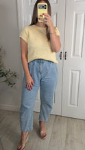 Load image into Gallery viewer, Butter Yellow Breeze Knit Top
