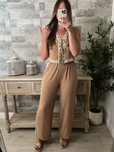 Load image into Gallery viewer, Island Top &amp; Pants Set Coffee
