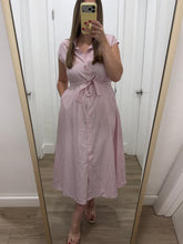 Load image into Gallery viewer, Weekend Escape Stripe Dress
