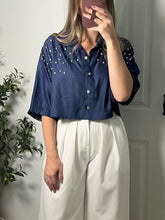 Load image into Gallery viewer, Blue Jean Top
