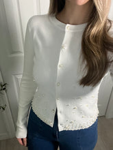 Load image into Gallery viewer, Winter White Cardigan
