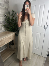Load image into Gallery viewer, Fancy You Maxi Dress Beige
