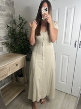Load image into Gallery viewer, Fancy You Maxi Dress Beige
