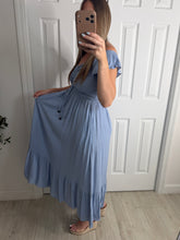 Load image into Gallery viewer, Celeste Dress Blue
