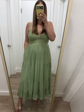 Load image into Gallery viewer, Isla Green Dress

