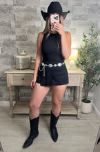 Load image into Gallery viewer, Washed Denim Black Skort
