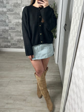 Load image into Gallery viewer, Relaxed Fit Button Down Cardigan Sweater
