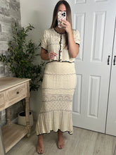 Load image into Gallery viewer, Neutral Muse Top &amp; Skirt Set
