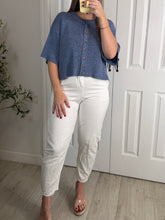Load image into Gallery viewer, Bluebell Button Knit Top
