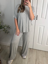 Load image into Gallery viewer, Liberty Lane Top &amp; Pants Set Heather Grey
