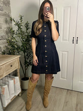Load image into Gallery viewer, Dazzler Denim Mini Dress
