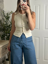 Load image into Gallery viewer, Amy Knit Cream Top
