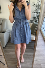 Load image into Gallery viewer, Kat Stripe Mini Dress
