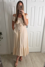 Load image into Gallery viewer, Celeste Dress Cream
