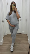 Load image into Gallery viewer, Cozy Grays Top &amp; Pants Set
