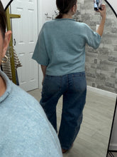 Load image into Gallery viewer, Dusty Blues Cardigan Top New
