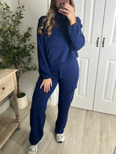 Load image into Gallery viewer, Cloud Comfot Top &amp; Pants Loungewear Set
