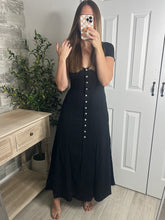 Load image into Gallery viewer, Fancy You Maxi Dress Black
