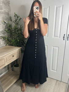 Fancy You Maxi Dress Black