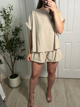 Load image into Gallery viewer, Nudist Top &amp; Shorts Set
