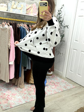 Load image into Gallery viewer, Sweet Spot Polka Dot Sweater
