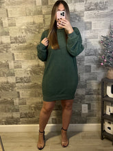 Load image into Gallery viewer, Cozy Nights Sweater Dress

