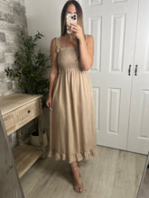 Load image into Gallery viewer, Bare Intentions Midi Dress
