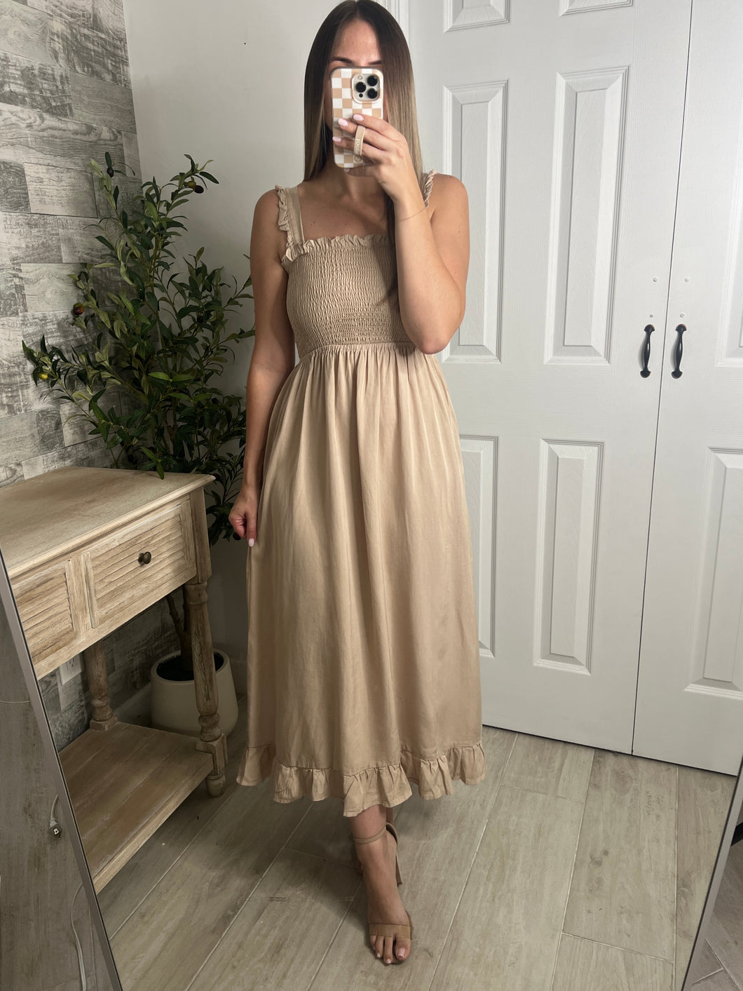 Bare Intentions Midi Dress