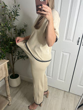 Load image into Gallery viewer, Cream Pumpkin Top &amp; Pants Set
