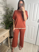 Load image into Gallery viewer, Spiced Pumpkin Top &amp; Pants Set
