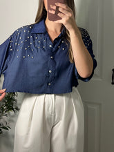 Load image into Gallery viewer, Blue Jean Top

